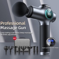 KONKA Massage Gun 99-Speed 8 Massage Head LCD Touch Fascia Gun Large Capacity Battery Muscle Relaxat