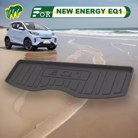 For CHERY NEW ENERGY EQ1 20 21 22 2018-2023 Custom Fit Car Trunk Mat All Season Cargo Mat 3D Shape L