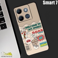 Case Infinix Smart 7 - Eksotik - Casing Infinix Smart 7 - Motif Lucu Aesthetic - Kesing Infinix Smar