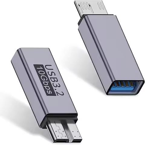 USB3.0 Micro B Adapter Male To Type C High Speed Type C Female Adapter Compact Data Transfer Type-C 