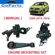 PERODUA AXIA MANUAL [2014~2016] ENGINE MOUNTING SET (COMBINE WITH BRACKET)