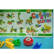 Many Stock ✱➾ Children 's Toys - Block Creative Lasy Contents 70 pcs laris Really