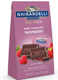 TÚI SOCOLA ĐEN CARAMEL miếng vuông - vị muối biển Ghirardelli Dark Sea Salt Caramel Chocolate Square