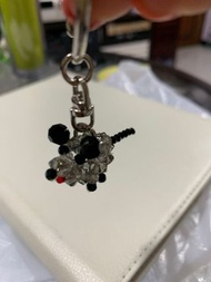 水晶珠老鼠吊飾