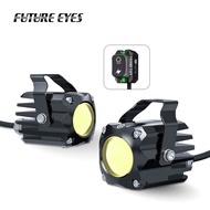 Future Eyes F150S Motorcycle LED Fog Light Yellow Projector Spot Lamp