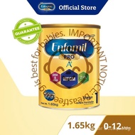 [Single Tin] Enfamil PRO A+ Stage 1 Infant Formula Baby Milk Powder 360DHA+ (0-12M) 1.65kg