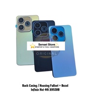 [WITH WARRANTY] Back Casing - Kesing - Housing - Backdoor Fullset + Bezel Infinix Hot 40i X6528B