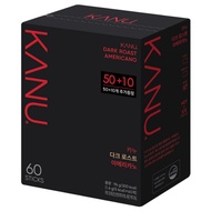 KANU Dark Roast Americano 1.6g x 60 sticks / Americano, Coffee Stick, Dark Americano