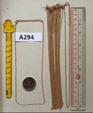 $30 A294 鐵頸鏈成品10條 0字鏈 KC金 長約38.5+5cm 延長鏈 iron Necklace chain 10pcs [手工材料][手作材料][DIY Material][DIY Je