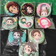 Kimetsu no yaiba can badge collection