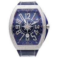 Franck MULLER Frank MULLER V45 Series Back Diamond Stainless Steel Blue Surface Automatic Mechanical Men's Watch