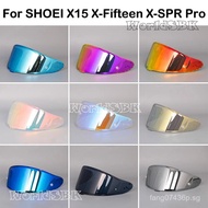 Motorcycle Helmet Lens Anti-UV PC Visor Lens Model Case for SHOEI X15 X-Fifteen X-SPR Pro Full Face 