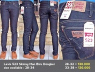 Levis 523 Skinny Man Dark Blue (Biru Dongker)