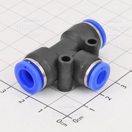 [5 Pieces]- PEG8-6 T-Tube Pneumatic Connector 6mm to 8 - 8mm