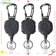 MELENE Retractable Badge Holder Retractable Badge Holder Credit Card Cover Bus Card Cover  Badge Ree