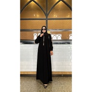 Abaya Hitam Turkey Gamis Maxi Dress Arab Saudi Turki Dubai Terompa