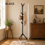 JOYNEST 170cm Hanging Pole Steel Coat Rack Iron Organizer Standing Cloths Hanger Bag Shelf