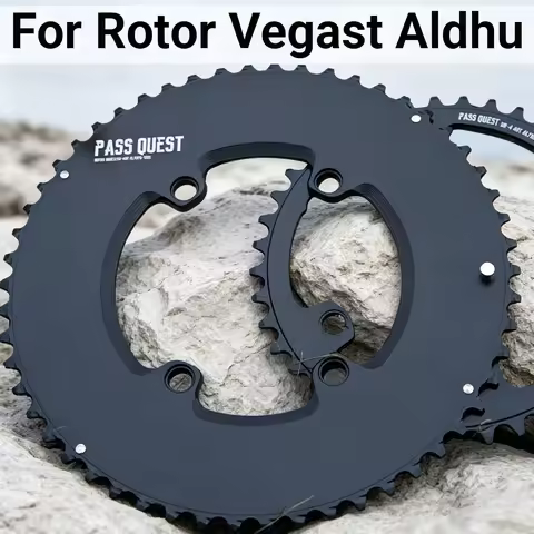 PASS QUEST 110 Bcd Chainring For Rotor 46 33 50 34 50 34t 50x34 52 36 52 36t 53 39 54 40 4 Holes Dou