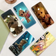 Ty3 Marvel Groot Cover Compatible for Motorola Moto G71 G31 G7 G7 G6 G51 G41 Power Play Plus Transparent Case