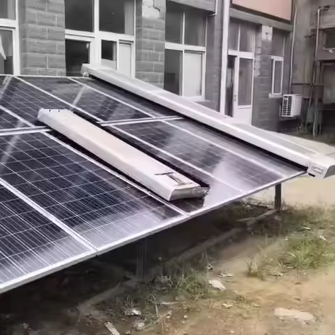 Cleaning Robot Industrial Solar Washing Machine Manufacturer Solar Panel Robot Cleaner