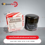 กรองน้ำมันเครื่อง สำหรับรถยนต์โตโยต้า YARIS NCP91# VIOS NCP93# ALTIS ZZE14# CROSS ZVG10# C-HR ZYX10#