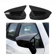 2017-2025  Mazda CX5 CX8 CX9 Side Mirror Cover Exterior Car Accessories Glossy Black Carbon Fiber