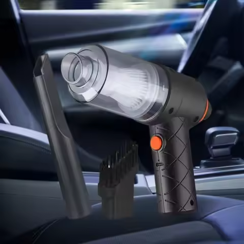 Wireless Vacuum Cleaner Convenient Car Vacuum Cleaner 6000PA Handheld Vacuum Cleaner USB Car Home Ha