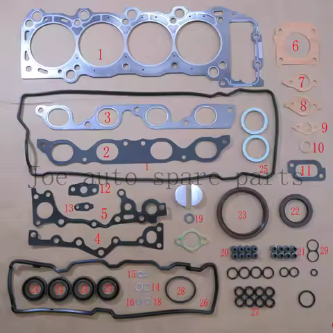 2TZ 2TZFE Engine complete Full gasket set kit for Toyota ESTIMA PREVIA 2.4L 2438CC 1990-2000 04111-7