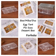 Mika Mini Egg Tart Box Milk Pie Cake Box Egg Tart Dessert Cake Box