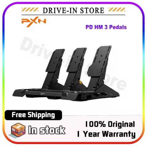 PXN PD HM Gen2 Gaming Steering Wheel Pedals Hall Magnetic Effect & Adjustable Pedal Strength