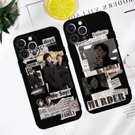 Detective Sherlock Volume Fu Sherlock Phone Case Suitable for Apple 16 Baker Street 221B15pro Americ