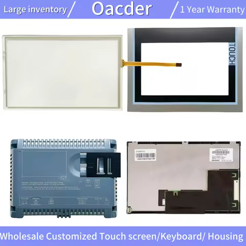 TP700 Comfort 6AV2124-0GC01-0AX0 Touch Screen Panel Glass AMT10427 Overlay Protective Film Back Cove