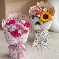 Thank You Teacher En Gilding Polka Dot Integrated Shaped Sheet Chinese Style Calligraphy Wrapping Pa