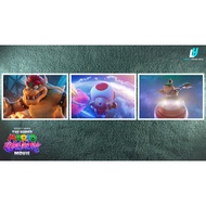 Mario Galaxy Movie Bowser Toad Bowser Jr moment PhotoCard Set 3 Bowser Toad Bowser Jr
