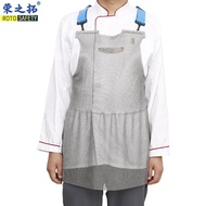Steel Wire Grade 5 Cut-resistant Apron Stainless Steel Ring Safety Protection Butcher Labor Protecti
