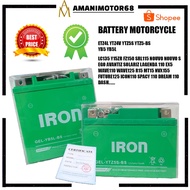 BATERI MOTOSIKAL IRON GEL BATTERY YB5L-BS YB5L / YTZ5 YTZ5S-BS FOR YAMAHA / HONDA SIRIM CERTIFIED YU