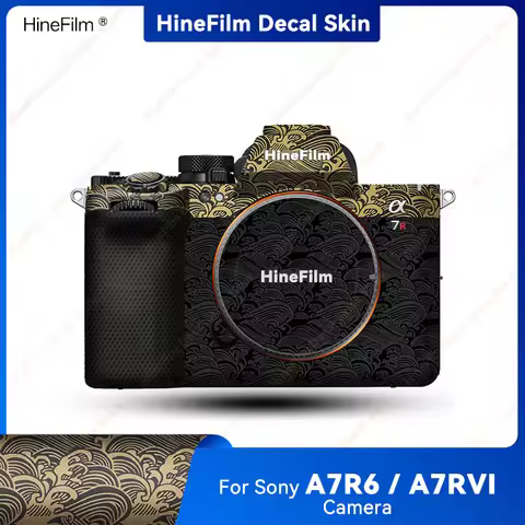 Hinefilm Skin for Sony ILCE-7RM6 Camera Decal Skin A7R6 A7RM6 Wrap Cover for Sony A7RVI Camera Stick