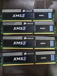Corsair XMS3 DDR3 1600MHz 8GB RAM (4條)
