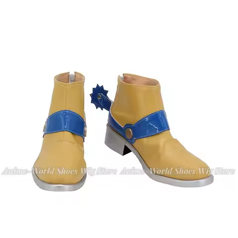 2025 11 Steel Ball Run Gyro Zeppeli Cosplay Boots Customized Shoes for Unisex