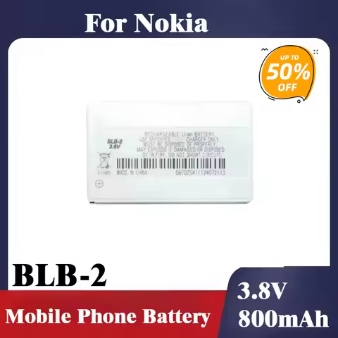 800mAh BLB-2 Mobile Phone Battery For Nokia 3610 5210 6500 6510 6590 7650 8210 8250 8270 8290 8310 8