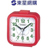 Casio - CASIO 鬧鐘 紅框白底 TQ-141-4