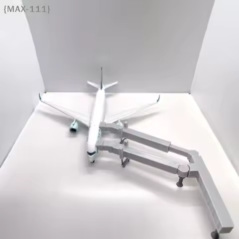 【MAX-111】1:400 Airport Equipment Orridor Bridge Scene Model Static Facilities Display Gifts Collecti
