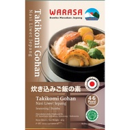 Warasa Takikomi Gohan 50 Grams - Japanese Liwet Rice Seasoning | WARASA TAKIKOMI GOHAN 50 gram - BUMBU NASI LIWET JEPANG