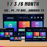 [SILA PM DULU] IPTV SMARTERS PRO SMARTERS PRO SMART TV MALAYSIA / 1 BULAN/ 3 BULAN / 6 BULAN SUPPORT