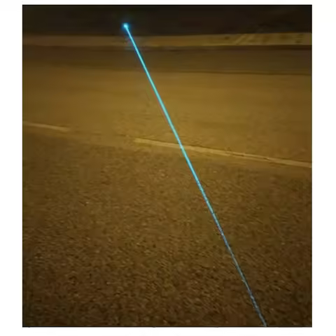 Focusable 488nm 100mw Sky Blue Dot Laser Diode Module DC12V PWM Control