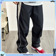 American Retro Street vibe Style baggy tracksuit Casual Pants Men Loose Wide-Leg baggy tracksuit ret