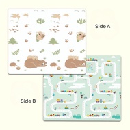 Baby Playmat XPE 2cm Tebal Double Sided Foldable Tikar Merangkak Bayi Crawling Mat Waterproof Anti-S