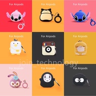 【Ready stock】Airpod pro case airpod 1/2 case for airpods Bluetooth Wireless Earphone case Silicone soft cover Cute Cartoon