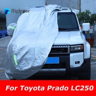 FT Car Cover For Toyota Land Cruiser Prado LC250 2024 2025 Outdoor Sun Shade Anti-UV Rain Snow Fog R