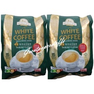 (15sticks x 36g x 8packs+ Free 3gifts) Heritage Farm 3in 1 White Coffee Hazelnut Flavor